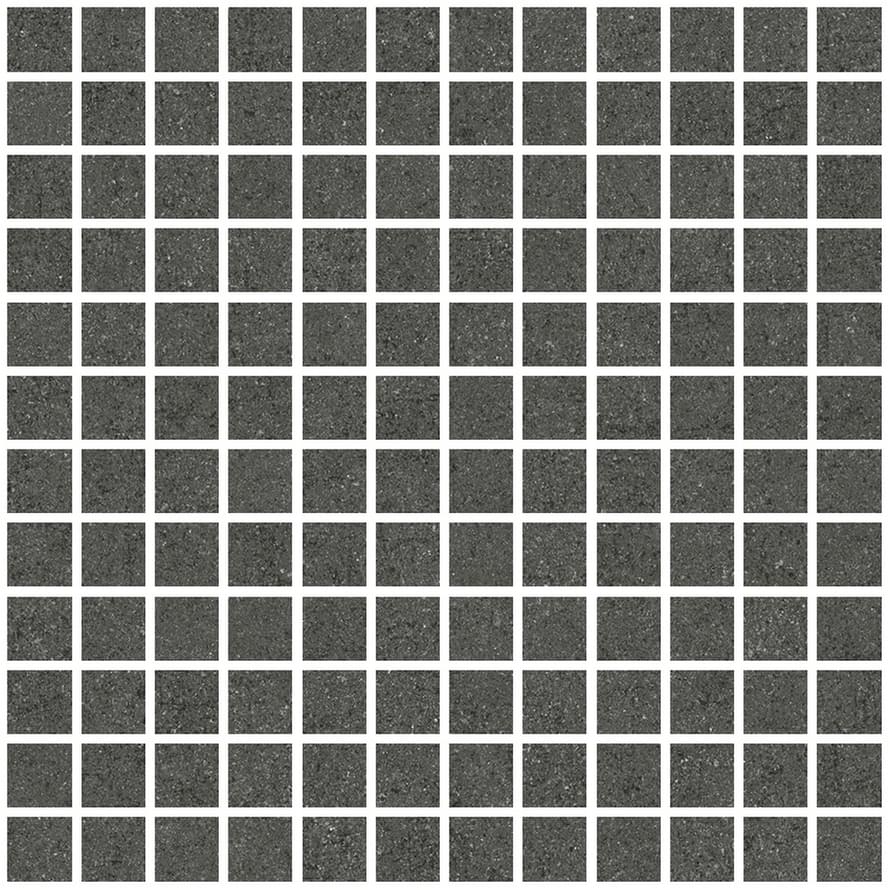 мозаика Cuit Mosaic 25 Charcoal Soft 30x30