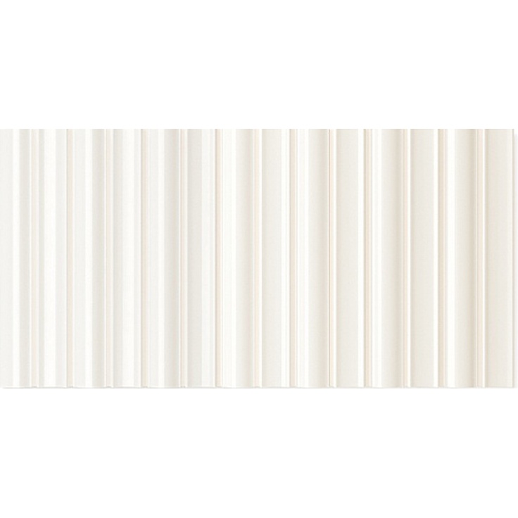 WOW Faces 133432 Bars White Gloss 12,5x25 глянцевая