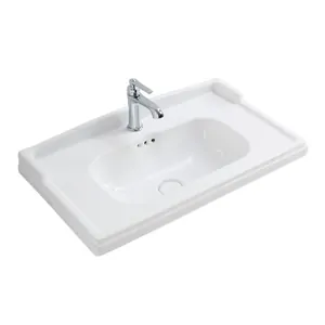 Раковина керамическая Cezares CZR-ELT-100-LVB 1000мм, белая