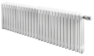 Радиатор стальной IRSAP 3 трехтрубчатый (367х1260х101) 28 секций, нижн.подкл. 1/2" 1590Вт,белый
