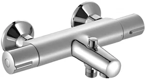 Смеситель Jacob Delafon для ванны/душа, термостат, настенный, экономичный картридж С3 E45714-CP
