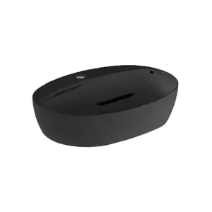 Умывальник Azzurra (600х420х140) накладной, отв. под смеситель, цвет carbone ELLA060420CMCA