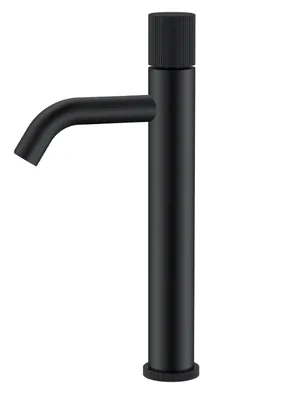 Смеситель Boheme 122-BB.3 для раковины, на 1 отверстие, однозахватный, ручка linea, черный