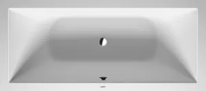 Ванна Duravit 1800х800 искуственный камень, 2 наклона, с ножками 700426000000000