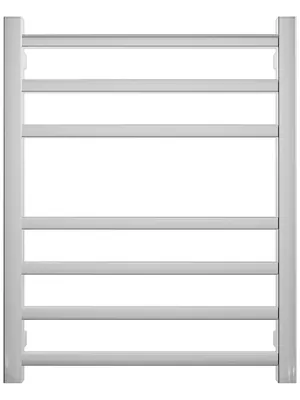 GROTA Полотенцесушитель "Лесенка" водяной 480x600 полиров. нерж.сталь, диаг/ниж. покл. D-1/2"