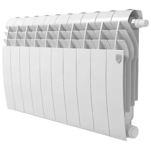 Радиатор биметаллический 10 секций ROYAL THERMO ВШГ:430х800х87 1150 Вт белый