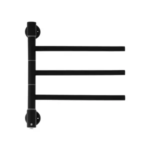 Полотенцесушитель электрический ENERGY I CHROME G3K 26 Вт, черный матовый, EETR00IG3K0000R905M