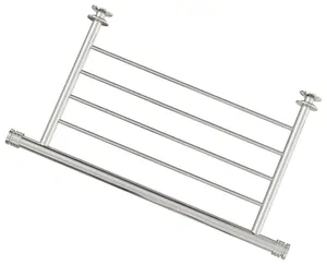 Полка для полотенцесушителя 370мм СУНЕРЖА нерж. сталь, 00-2012-4370