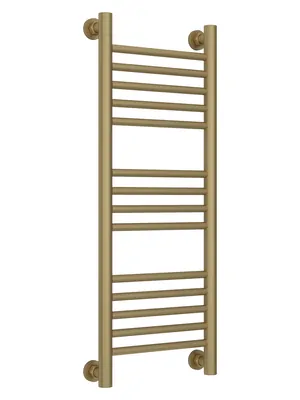 СУНЕРЖА Полотенцесушитель 800х300 золото матовое, унив.подкл. 3/4" 032-0220-8030