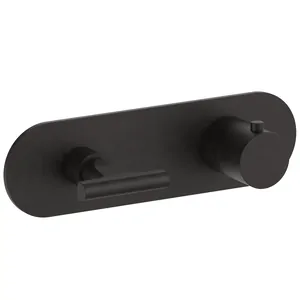 Смеситель для ванны/душа Fantini 67S1J231B термостат, встраив., внеш. часть, Deep Black PVD