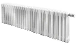 Радиатор стальной IRSAP 3 трехтрубчатый (367х1350х101) 30 секций, нижн.подкл. 1/2" 1704Вт,белый
