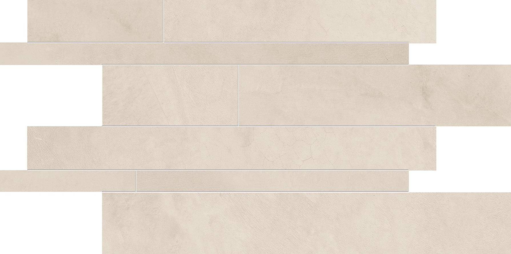мозаика Architect Resin Listelli Sfalsati New York Sand Naturale 30x60