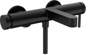 Смеситель Hansgrohe 76420670 для ванны, настенный, матовый черный