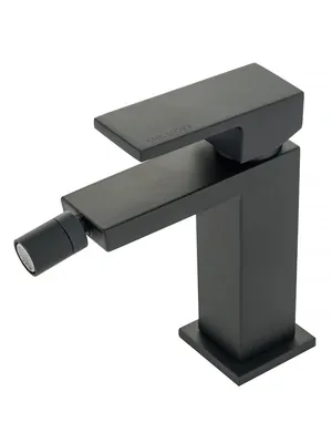 Смеситель для биде Migliore Black 30437 однозахватный, донный клапан, черный матовый