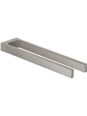 Полотенцедержатель Keuco Edition11 340 мм, двойной, настенный, никель шлифованный 11119050000