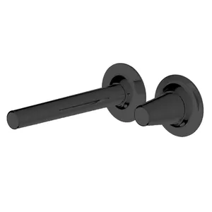 Смеситель для раковины CISAL VI0055112Q встраив., однозахв., внеш.часть, излив 250мм, черн. гл