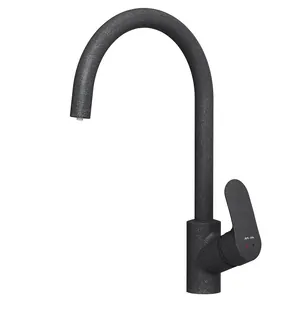 Смеситель AM.PM для кухни F8007722 с каналом для питьевой воды, черный