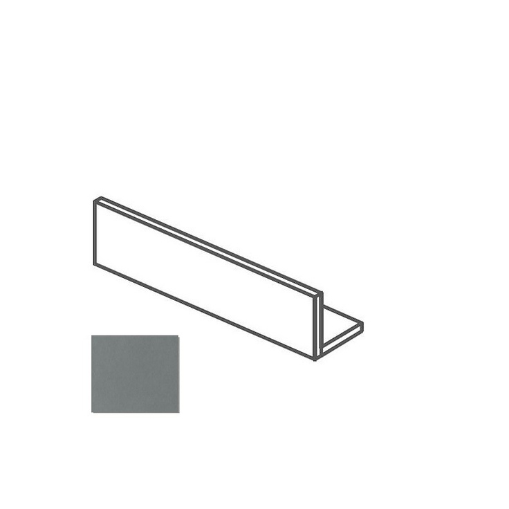 Impronta italgraniti Nuances NU03BR2 Bordo L Antracite 20x120 матовая