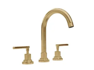 Смеситель для раковины Nicolazzi Mac Kinley 05 2208OS29 двухзахватный, на 3 отв., д/к, бронза браш