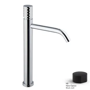 Смеситель для раковины FIMA Carlo Frattini Spillo Tech однозахватный, черный матовый F3031/HXSNS