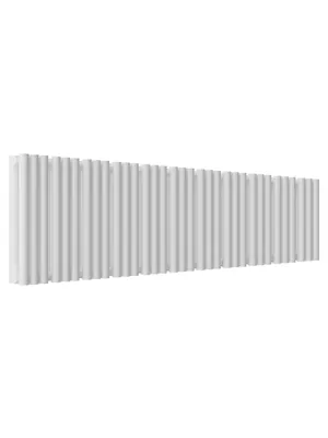 Радиатор стальной Empatiko V S2 двухтруб 1312х236х122 33 сек бок.подкл, 1881Вт, Mild White