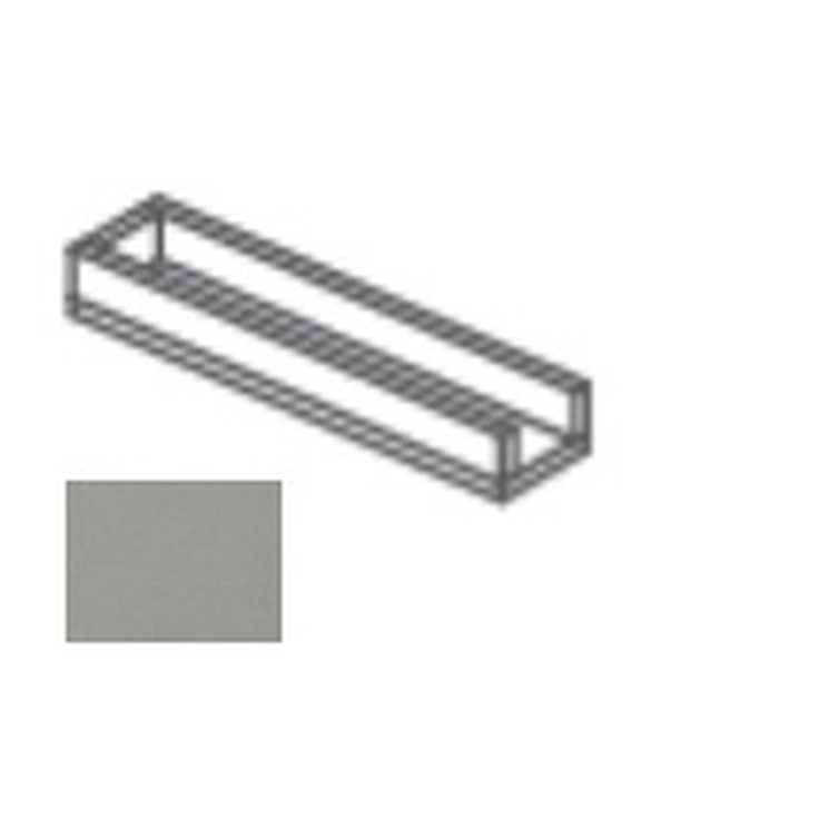 Impronta italgraniti Nuances NU02CAC6 Canalina a Bordo Chiuso Grigio 14x60x8 матовая