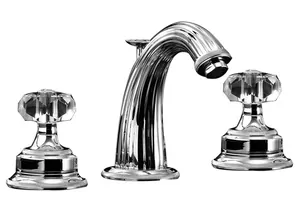 Смеситель для раковины Devon&Devon EXC-KN100CR на 3 отверстия, д/к, хром