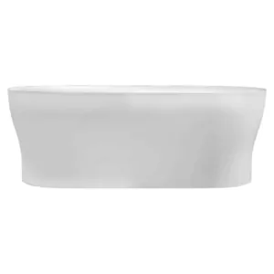 Ванна акриловая BelBagno BB405-1700-800  1700х800х600 овальная, отдельностоящая, переливом, белый