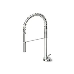 Смеситель для кухни Zucchetti Isy system ZP1270  с поворотным изливом и выдвижным душем, хром