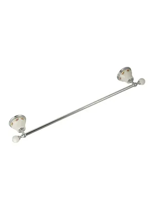 Migliore Полотенцедержатель 60 см керамика с декором, хром ML.PRO-60.522.CR