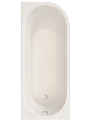 Ванна акриловая Радомир 3/4 (1700х700) левая, белая, с каркасом 1-01-0-1-1-338