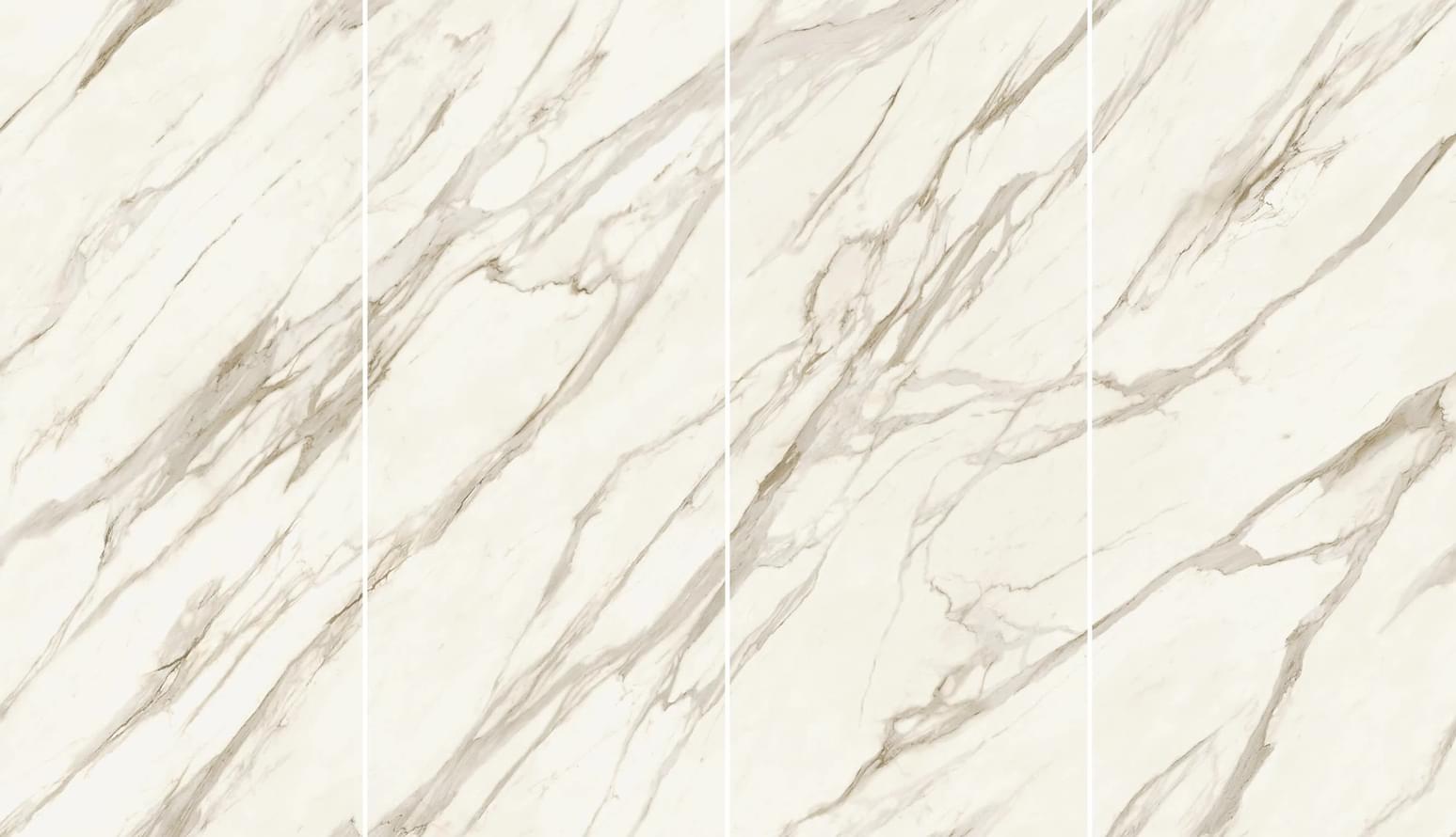 панно Marvel Meraviglia Calacatta Bernini 6 mm Lapp Kit Endless 4pcs 120x278