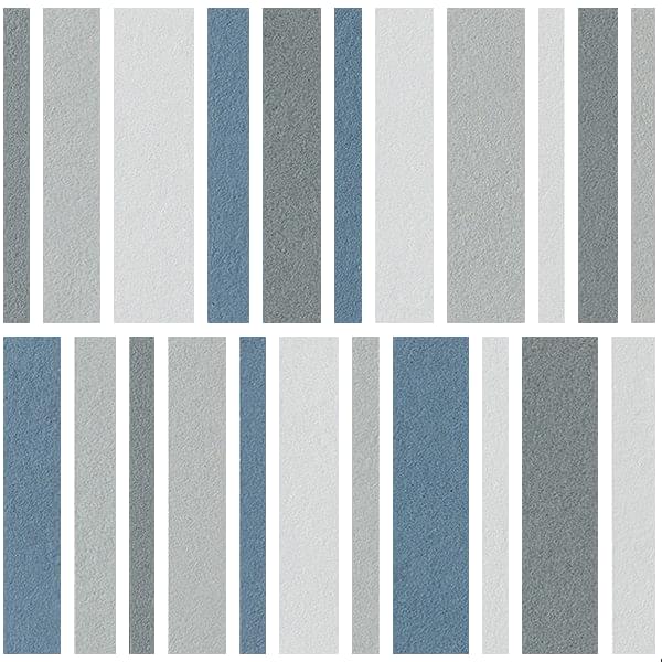 мозаика Nuances Mosaico Listelli Mix Freddo 2 Strideup 30x30