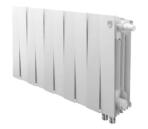 Радиатор биметаллический, 10 секций ROYAL THERMO 300 Bianco Traffico, боковое подключение