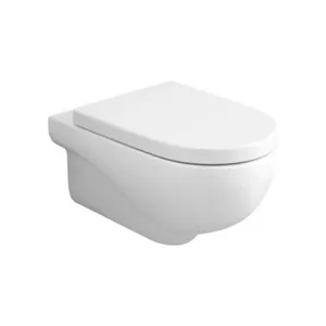 Унитаз подвесной Azzurra (355х555х330) безободковый, белый NUVKSPE00000BI