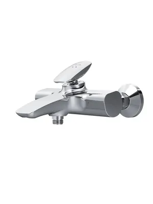 Смеситель для ванны/душа AM.PM настенный, однорычажный, короткий излив, хром F70A10000