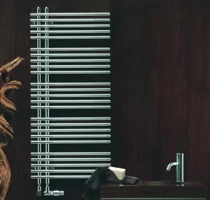 Полотенцесушитель латунный Zehnder YASC-180-050 (1736х500) водяной, цвет: хром