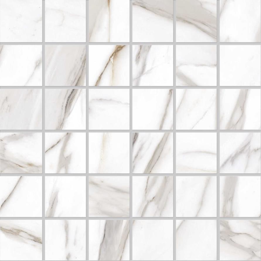 мозаика Tele Di Marmo Reloaded Mosaico 5x5 Calacatta Gold Canova Naturale 30x30