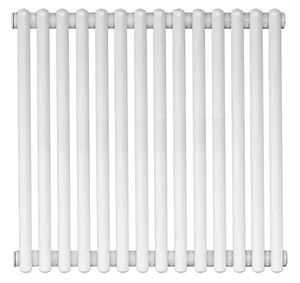 Радиатор стальной КЗТО 1-300 (348х491х55) 14 секций, 407 Вт, бок.подкл., белый