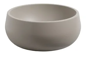 Раковина накладная Cielo (430х430х190) круглая, без отверстий, цвет avena BATO AV