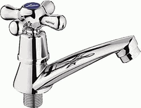 Кран Ledeme для кухни, для холодной воды, однозахватный, хром L4295