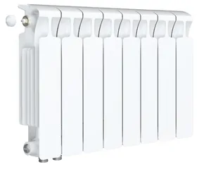Радиатор биметаллический Rifar Ventil MVL 350 нижнее левое подкл, 8 секций, 50мм, 1104 Вт