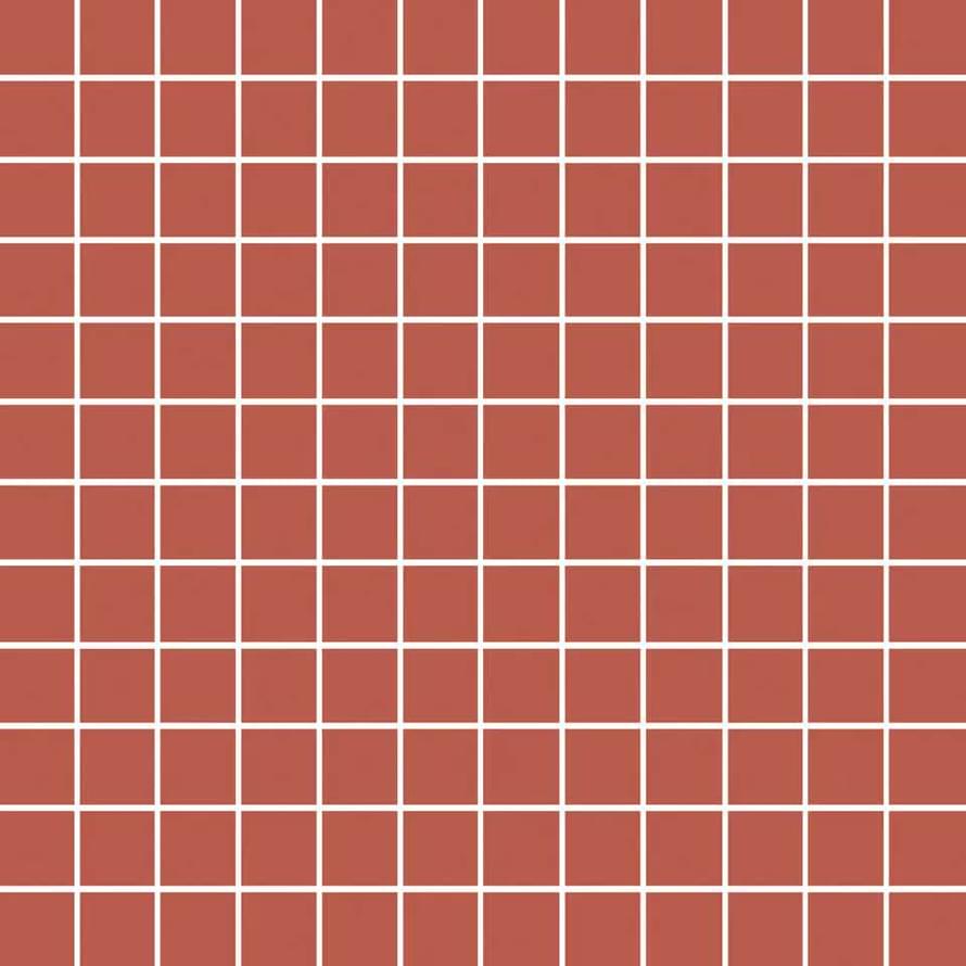 декор Темари Красный Матовый 29.8x29.8
