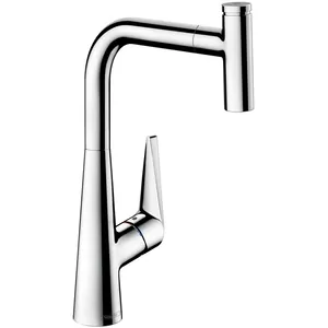 Смеситель Hansgrohe Talis Select M51 для кухни 300 вытяжной поворотный излив хром 72821000