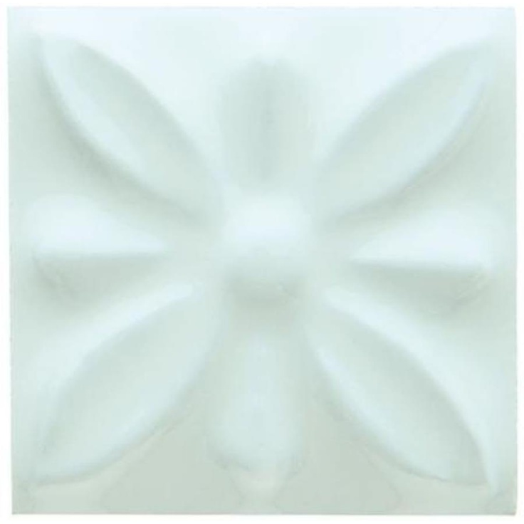 Adex Studio ADST4107 Taco Relieve Flor 1 Fern 3x3