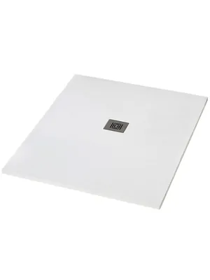 Душевой поддон STPOOL (800х800х30) литьевой мрамор, белый 1237476