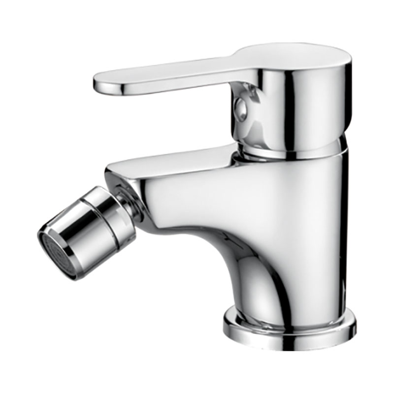 Смеситель Ledeme Н03W для биде, фиксированный излив, однозахватный, белый L5003W