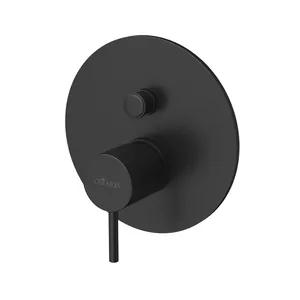 Смеситель Cezares -VDIM-L-NOP встраиваемый, однозахватный, с тонкой ручкой, черный мат