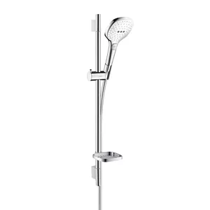 Душевой набор Hansgrohe 120/Unica`S Puro Set 0,65м, EcoSmart, хром/белый 26622400