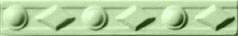 бордюр Electa Diamantato Verde Craquele 3x20